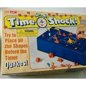 Vintage‎ Sears Time Shock Game Toy Complete Family Game Night Retro Nostalgic